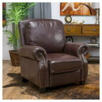 Torreon Faux Leather Recliner Club Chair - Christopher Knight Home