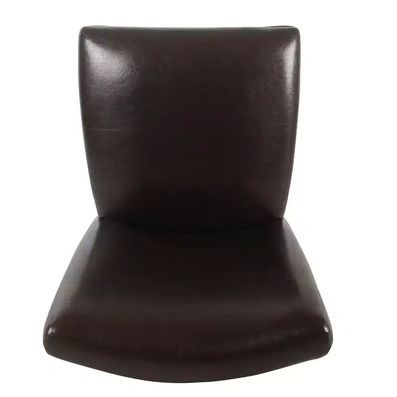 Lot de 2 chaises de salle à manger Parsons en similicuir - Homepop