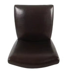 Lot de 2 chaises de salle à manger Parsons en similicuir - Homepop