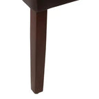 Lot de 2 chaises de salle à manger Parsons en similicuir - Homepop