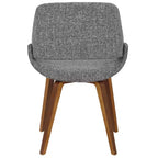 Lot de 2 chaises de salle à manger/d'appoint modernes du milieu du siècle Fabrico - Lumisource