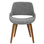 Lot de 2 chaises de salle à manger/d'appoint modernes du milieu du siècle Fabrico - Lumisource