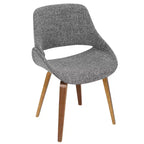 Lot de 2 chaises de salle à manger/d'appoint modernes du milieu du siècle Fabrico - Lumisource