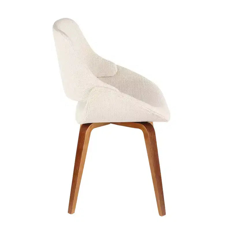 Lot de 2 chaises de salle à manger/d'appoint modernes du milieu du siècle Fabrico - Lumisource