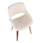 Lot de 2 chaises de salle à manger/d'appoint modernes du milieu du siècle Fabrico - Lumisource