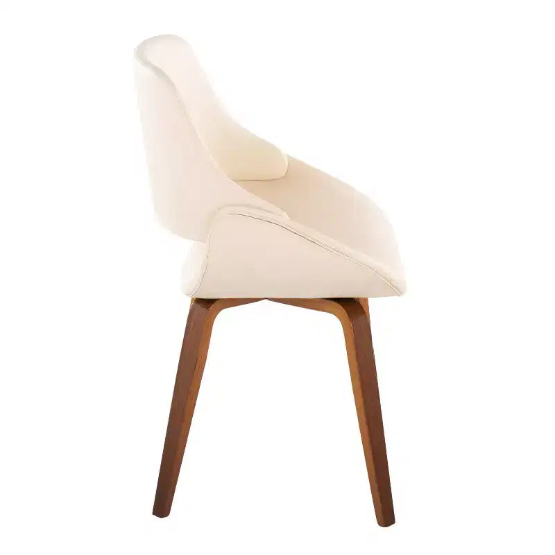 Lot de 2 chaises de salle à manger/d'appoint modernes du milieu du siècle Fabrico - Lumisource