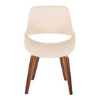 Lot de 2 chaises de salle à manger/d'appoint modernes du milieu du siècle Fabrico - Lumisource