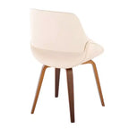 Lot de 2 chaises de salle à manger/d'appoint modernes du milieu du siècle Fabrico - Lumisource