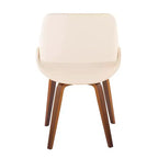 Lot de 2 chaises de salle à manger/d'appoint modernes du milieu du siècle Fabrico - Lumisource