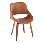 Lot de 2 chaises de salle à manger/d'appoint modernes du milieu du siècle Fabrico - Lumisource