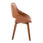 Lot de 2 chaises de salle à manger/d'appoint modernes du milieu du siècle Fabrico - Lumisource