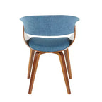 Lot de 2 chaises de salle à manger/d'appoint modernes du milieu du siècle Fabrico - Lumisource