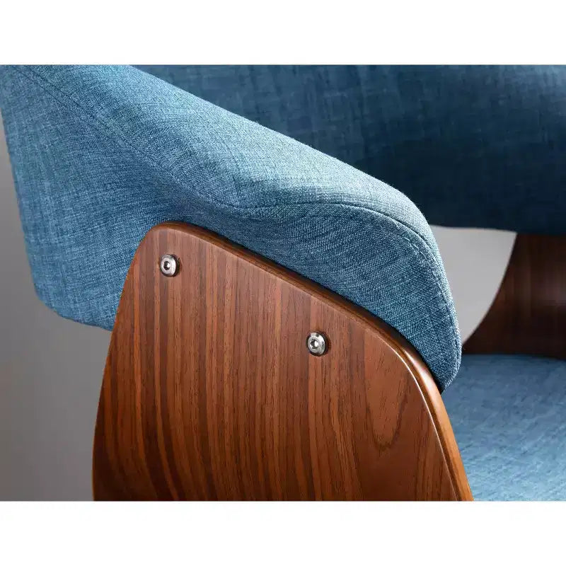 Lot de 2 chaises de salle à manger/d'appoint modernes du milieu du siècle Fabrico - Lumisource