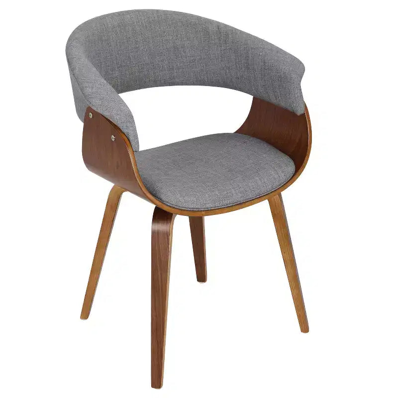 Lot de 2 chaises de salle à manger/d'appoint modernes du milieu du siècle Fabrico - Lumisource
