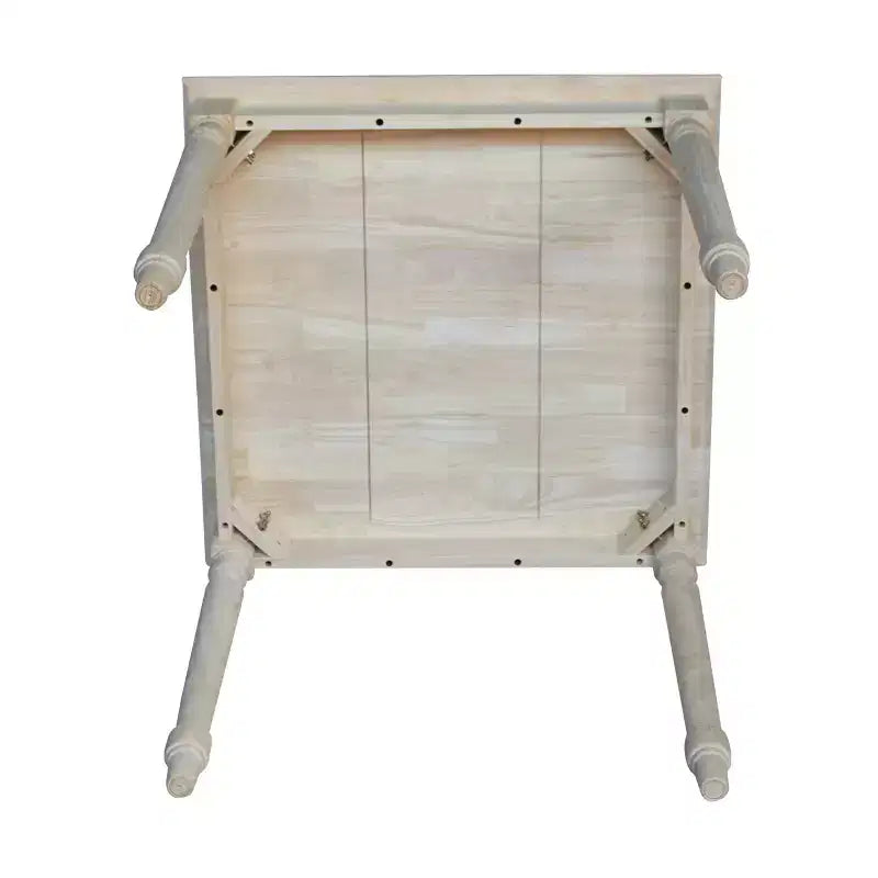 Table carrée massive 30 - International Concepts - Non finie