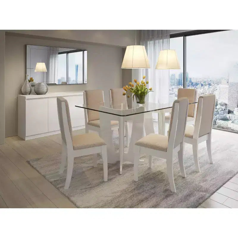 62.99 Meuble buffet viennois à 6 étagères - Manhattan Comfort