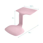 ECR4Kids Le bureau portable Surf avec chariot de rangement mobile, lot de 30