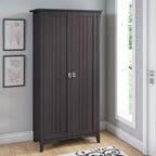 Armoire de rangement haute Salinas avec portes - Bush Furniture
