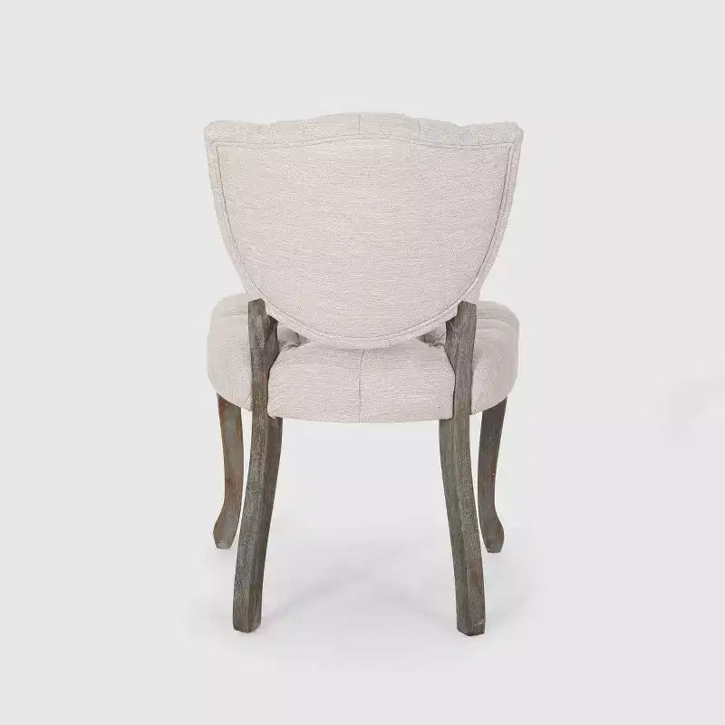 Lot de 2 chaises de salle à manger capitonnées Crosswind - Christopher Knight Home