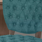 Lot de 2 chaises de salle à manger capitonnées Crosswind - Christopher Knight Home