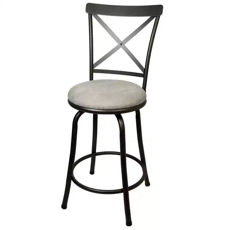 Karson Adjustable Height X Barstool - Holli Furniture