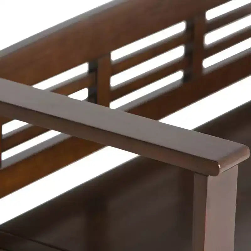 Banc de rangement en bois massif 48 Chandler - Wyndenhall