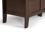 Banc de rangement en bois massif 48 Chandler - Wyndenhall