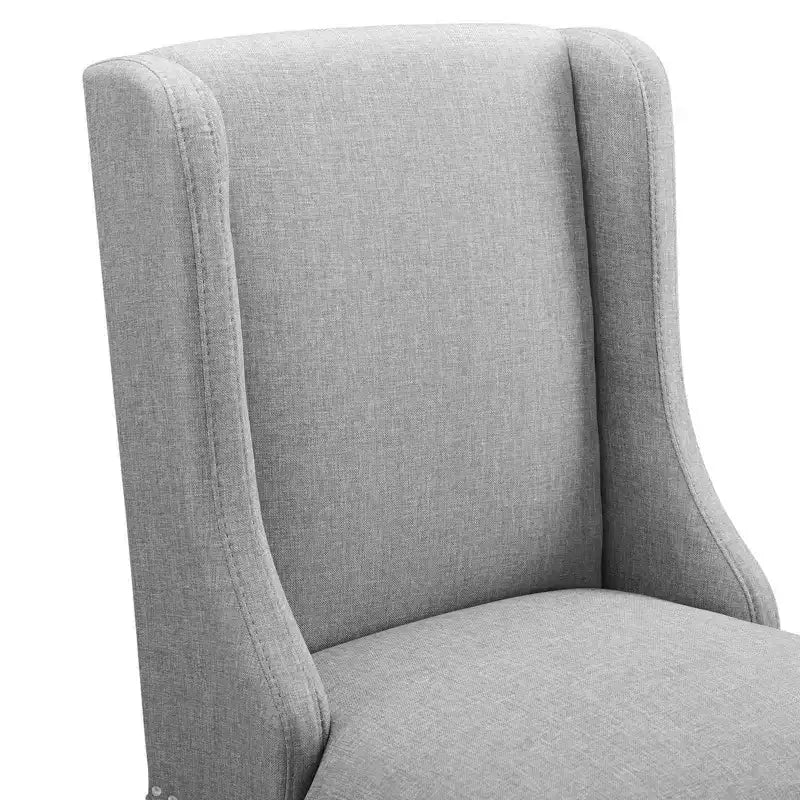 Tabouret de bar à hauteur de comptoir Baron en tissu rembourré - Modway
