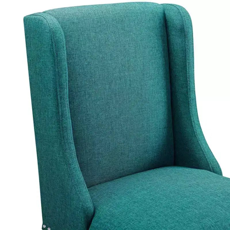 Tabouret de bar à hauteur de comptoir Baron en tissu rembourré - Modway