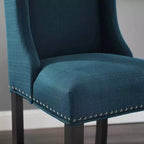 Tabouret de bar à hauteur de comptoir Baron en tissu rembourré - Modway