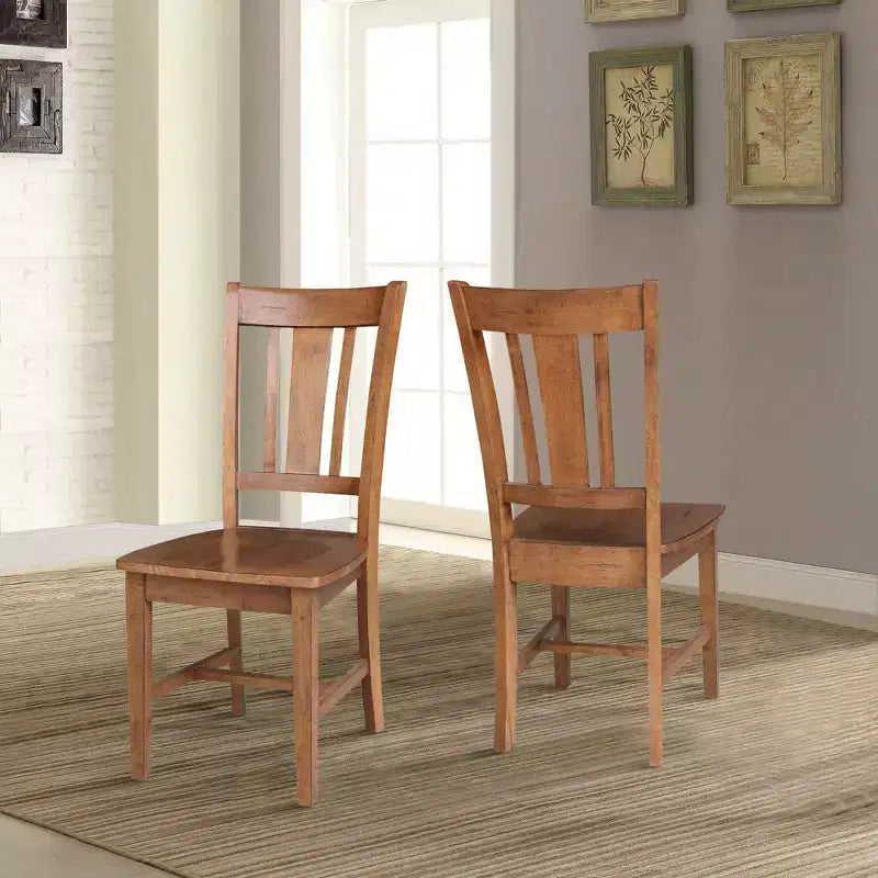 Lot de 2 chaises San Remo Splatback – International Concepts