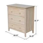 Commode inachevée – International Concepts