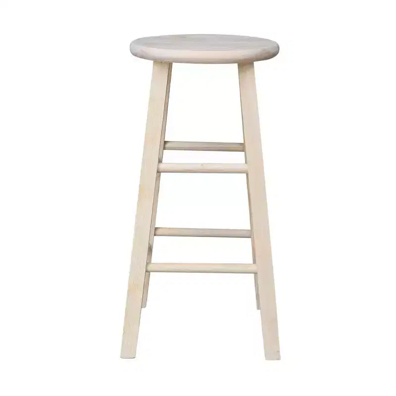 Tabouret de bar rond non fini - International Concepts