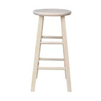 Tabouret de bar rond non fini - International Concepts