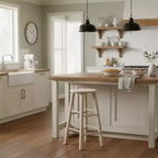 Tabouret de bar rond non fini - International Concepts