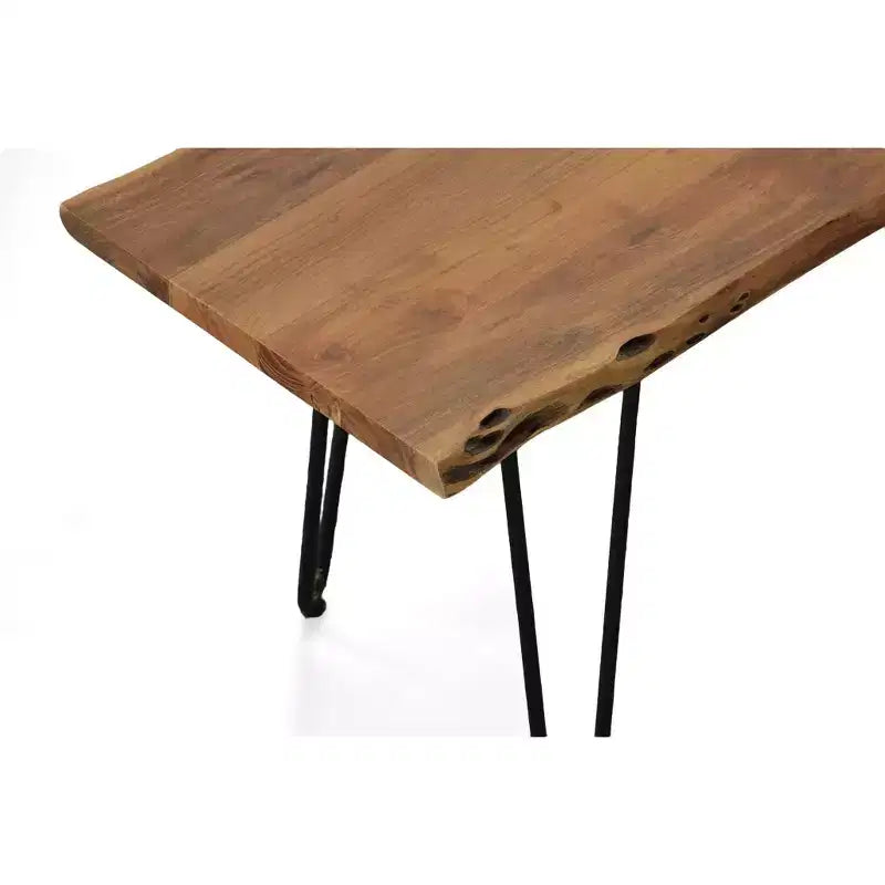 Table basse/Banc Carolina Living Langdon à bord vif