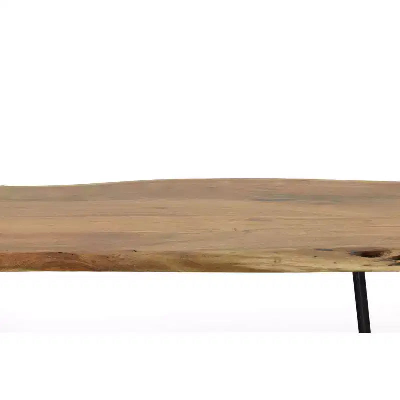 Table basse/Banc Carolina Living Langdon à bord vif