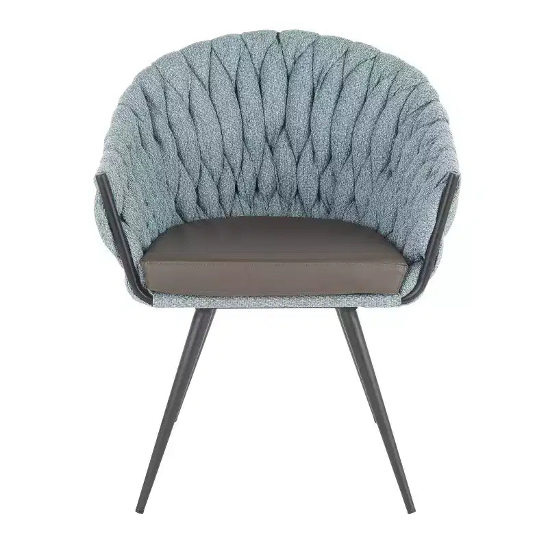Chaise contemporaine Matisse tressée - LumiSource
