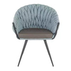 Chaise contemporaine Matisse tressée - LumiSource