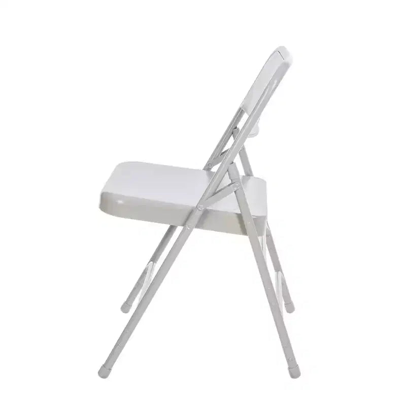 Lot de 4 Chaises Pliantes de Luxe en Acier Triple Renfort - Hampden Furnishings