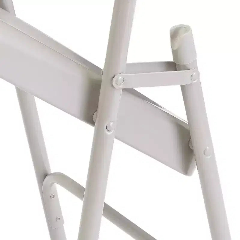 Lot de 4 Chaises Pliantes de Luxe en Acier Triple Renfort - Hampden Furnishings