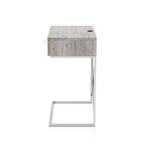 Table de chevet Vish 1 tiroir avec port USB de 24/7 Shop At Home
