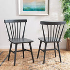 Chaise de salle à manger Winona à dossier à fuseaux - DCH8500 - Safavieh