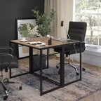 Flash Furniture Bureau pliant rustique pour ordinateur de bureau à domicile - 40