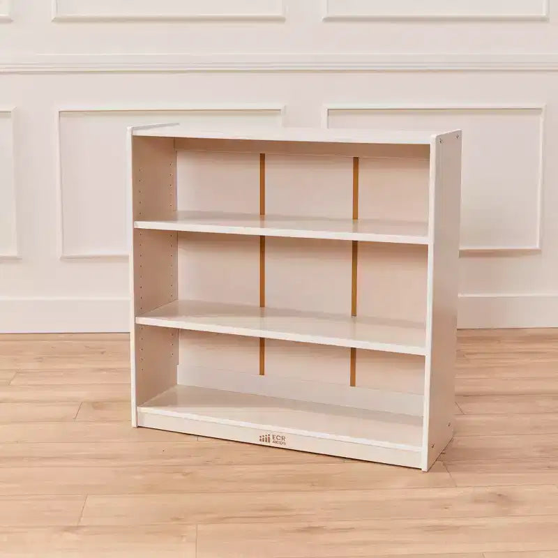 Bibliothèque classique en bois ECR4Kids avec étagères réglables, 91 cm, étagère de classe