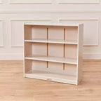 Bibliothèque classique en bois ECR4Kids avec étagères réglables, 91 cm, étagère de classe
