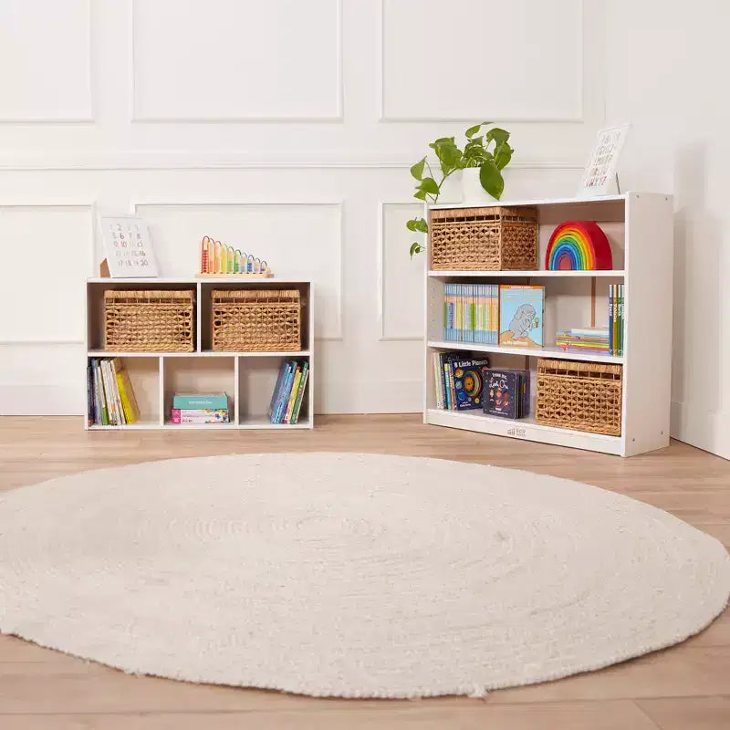 Bibliothèque classique en bois ECR4Kids avec étagères réglables, 91 cm, étagère de classe