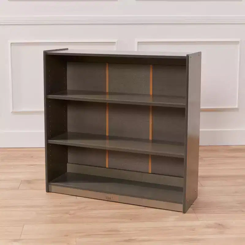Bibliothèque classique en bois ECR4Kids avec étagères réglables, 91 cm, étagère de classe