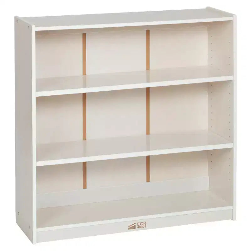 Bibliothèque classique en bois ECR4Kids avec étagères réglables, 91 cm, étagère de classe