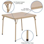 Table de jeu et d'activités pliable Emma et Oliver Kids – Table pour tout-petits pour garderie